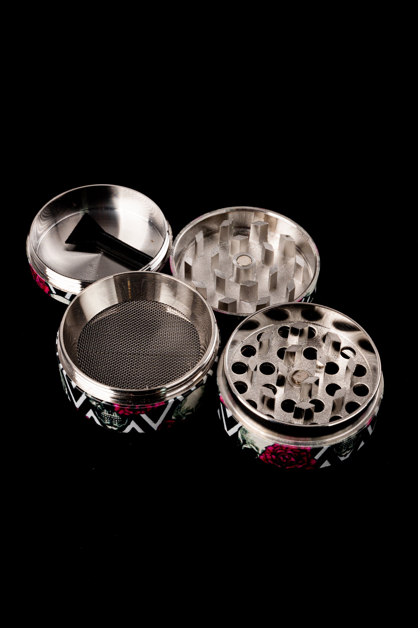 Grinder metálico 3 pisos mediano